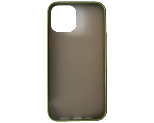 Чохол-бампер захисний Gingle Matte Case iPhone 12 Pro Max green/orange mag-20000012417075305