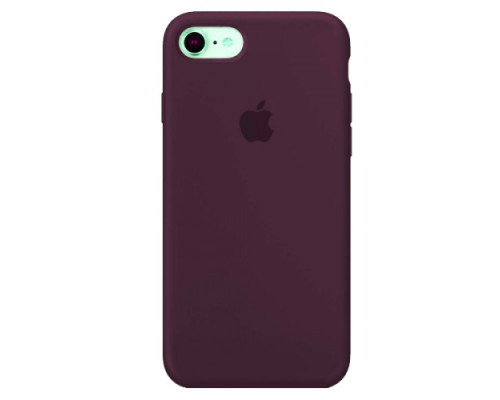 Чохол Silicone Case Full Copy for iPhone 6S (67) plum mag-20000012484234027