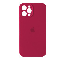 Чохол Silicone Case Full Camera Copy for iPhone 12 Pro (36) rose red mag-2000001265741132637