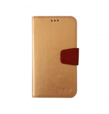 Чохол iPaky 6,0" універсальна книжка золота mag-200000128340059036