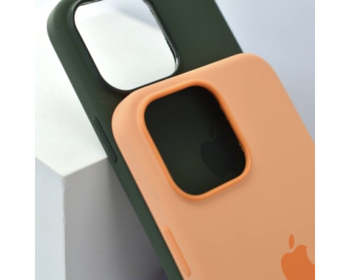 Чохол 1:1 Original Silicone Case for iPhone 12 Pro Max Kumquat mag-200000128655515104