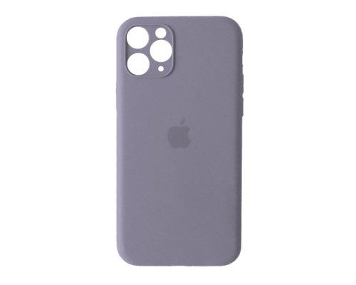 Чохол Silicone Case Full Camera Copy for iPhone 11 Pro Max (46) lavander grey mag-200000128751415198