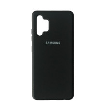 Чохол Silicone Case Full for Samsung A32 4G (A325) Black mag-2000001291207140802