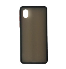 Чохол-бампер захисний Gingle Matte Case Samsung A01 Core (A013) black/red mag-20000012364514888