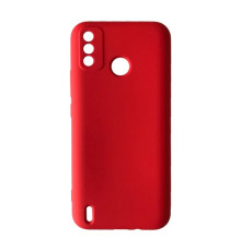 Чохол Silicone Case Camera (no logo) для Tecno Spark 6 Go red mag-2000001345061100601