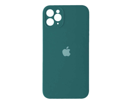 Silicone Case Full Camera Square side for iPhone 11 Pro Pine green mag-2000001349687100792