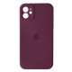 Silicone Case Full Camera Square side for iPhone 11 Marsala mag-2000001349960142628