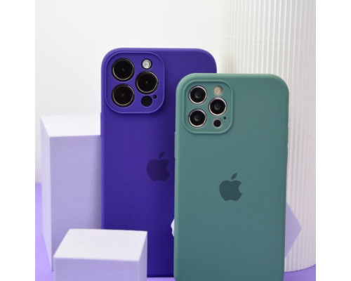 Silicone Case Full Camera Square side for iPhone 11 Pro Max Rose mag-2000001350140100826