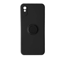Чохол Ring Case для Xiaomi Redmi 9A Black mag-2000001367537101177