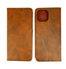 Чохол-книжка Black TPU Magnet for Samsung A03 (A035) 2021 Brown mag-200000137274640766