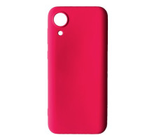 Чохол Silicone Case Camera (no logo) для Samsung A03 Core (A032) pink mag-200000137335440827