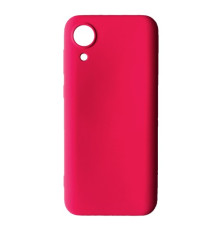 Чохол Silicone Case Camera (no logo) для Samsung A03 Core (A032) pink mag-200000137335440827