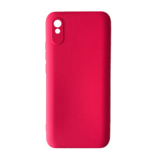 Чохол Silicone Case Camera (no logo) для Xiaomi Redmi 9A pink mag-200000137354540846