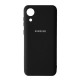 Чохол Silicone Case Full for Samsung A03 Core (A032) Black mag-200000137417740909