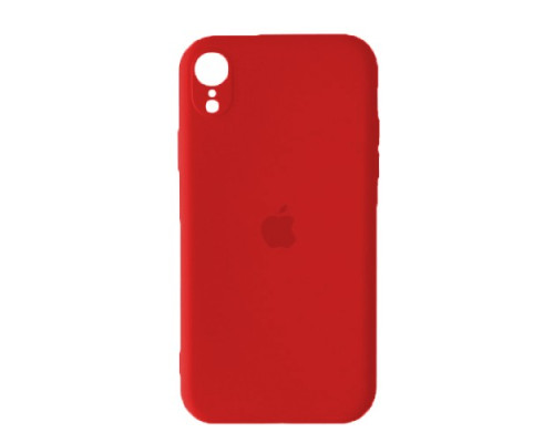 Silicone Case Full Camera Square side for iPhone XR Red mag-2000001389683142638