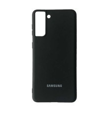 Чохол Silicone Case Full for Samsung S21 FE Black mag-2000001389966142066