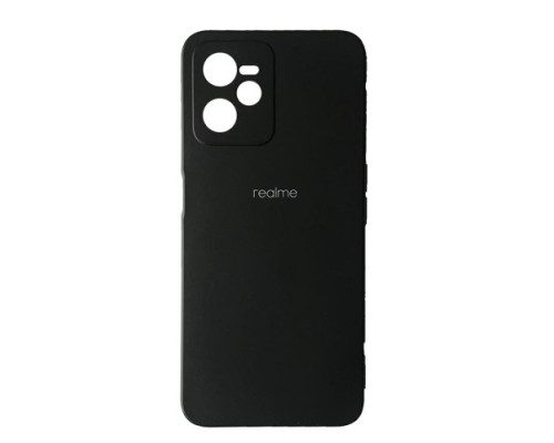 Чохол Silicone Case Full for Realme C35 Black mag-200000139041245513