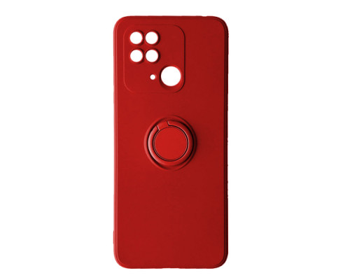 Чохол Ring Case для Xiaomi Redmi 10C Red mag-200000139201099977