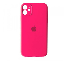 Чохол Silicone Case Full Camera Copy for iPhone 11 (47) hot pink mag-2000001319291131281