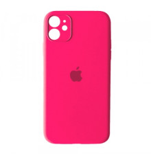 Чохол Silicone Case Full Camera Copy for iPhone 11 (47) hot pink mag-2000001319291131281