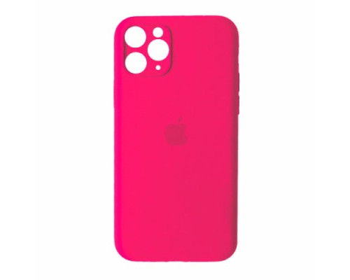 Чохол Silicone Case Full Camera Copy for iPhone 11 Pro (47) hot pink mag-200000132168338789