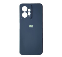 Чохол Silicone Case Full for Xiaomi Redmi Note 12 4G Navy Blue mag-2000001440131103535