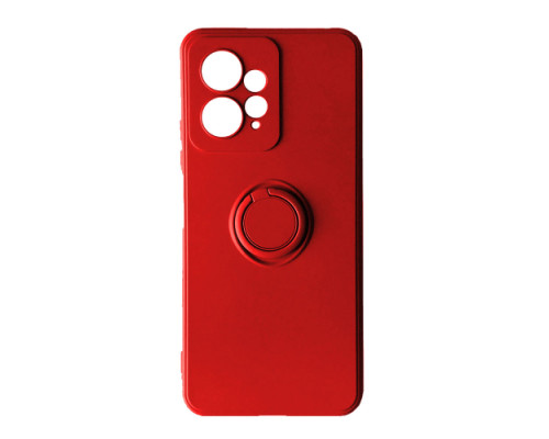 Чохол Ring Case для Xiaomi Redmi Note 12 4G Red mag-200000145606432940