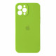 Silicone Case Full Camera Square side for iPhone 13 Pro Max Party green mag-200000145709233044