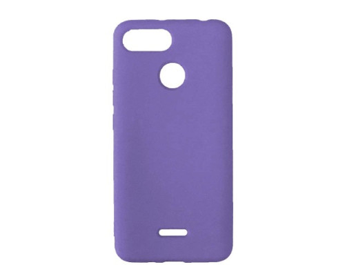 Чохол Silicone Case Camera (no logo) для Xiaomi Redmi 6 lilac mag-2000001470367104464