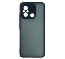 Чохол-бампер захисний Gingle Matte Case Xiaomi Redmi 12С black mag-200000147811034864