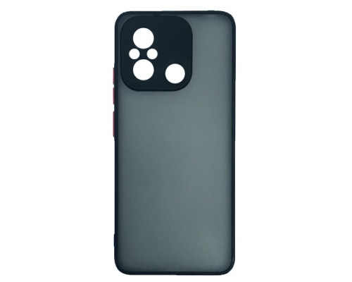 Чохол-бампер захисний Gingle Matte Case Xiaomi Redmi 12С black mag-200000147811034864