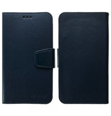 Чохол iPaky 6,5-7,0" універсальна книжка темно синя mag-200000147831834841