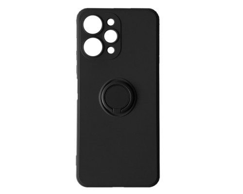 Чохол Ring Case для Xiaomi Redmi 12 Black mag-200000148030435073