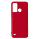 Чохол Silicone Case Camera (no logo) для ZTE Blade A53 red mag-2000001486702104753