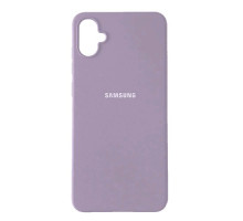 Чохол Silicone Case Full for Samsung A05 (A055) Lilac mag-2000001488621104875