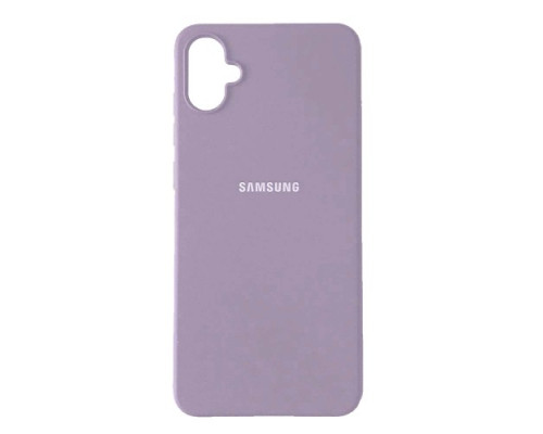 Чохол Silicone Case Full for Samsung A05 (A055) Lilac mag-2000001488621104875