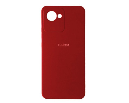 Чохол Silicone Case Full for Realme C30/C30S Red mag-2000001403242102209