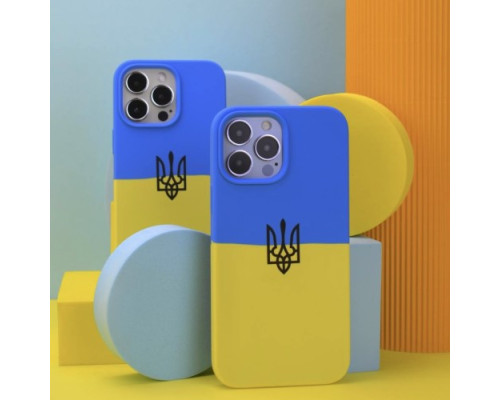 Чохол Silicone Case Full Ukraine for iPhone 11 Pro Max mag-200000141210713112