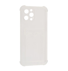 Чохол CARD CASE SAFE ANTI-SHOCK for iPhone 13 Pro Max Clear mag-200000141419413294