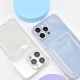 Чохол CARD CASE SAFE ANTI-SHOCK for iPhone 13 Pro Max Clear mag-200000141419413294