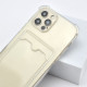 Чохол CARD CASE SAFE ANTI-SHOCK for iPhone 13 Pro Max Clear mag-200000141419413294