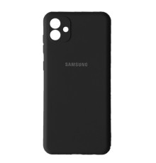 Чохол Silicone Case Full for Samsung A04 (A045) 2022 Black mag-200000141862813614
