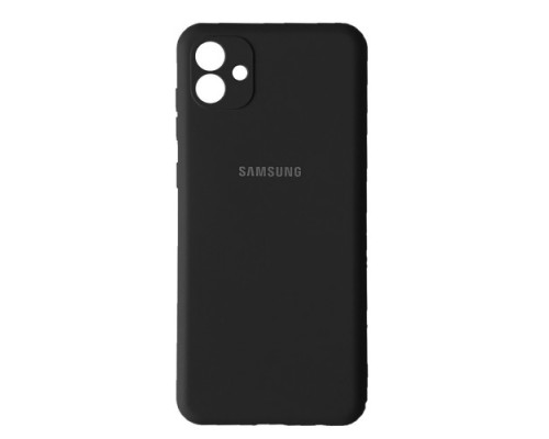 Чохол Silicone Case Full for Samsung A04 (A045) 2022 Black mag-200000141862813614