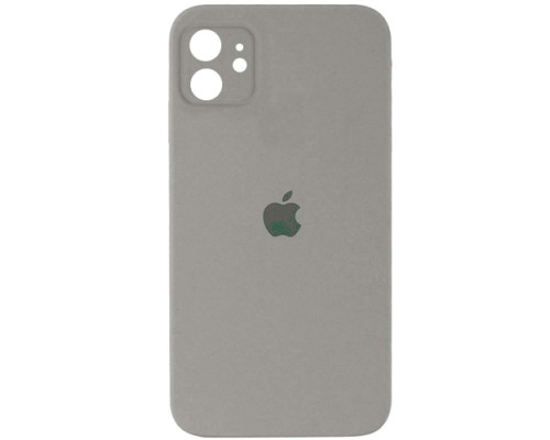 Silicone Case Full Camera Square side for iPhone 11 Grey mag-2000001419090142658