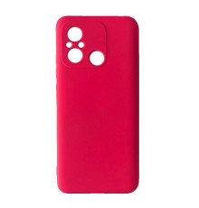 Чохол Silicone Case Camera (no logo) для Xiaomi Redmi 12C pink mag-2000001437759100042
