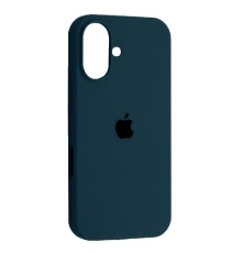 Чохол Silicone Case Full Copy for iPhone 16 (74) abyss blue mag-200000154106751547