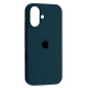Чохол Silicone Case Full Copy for iPhone 16 (74) abyss blue mag-200000154106751547