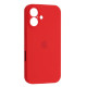 Чохол Silicone Case Full Camera Copy for iPhone 16 Plus (14) red mag-200000154739752047