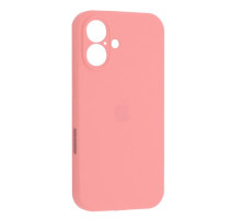 Чохол Silicone Case Full Camera Copy for iPhone 16 ( 6) light pink mag-2000001547465138539