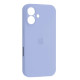 Чохол Silicone Case Full Camera Copy for iPhone 16 (41) lilac mag-200000154756452064